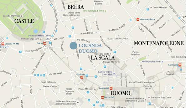 Locanda Duomo Милан Экстерьер фото